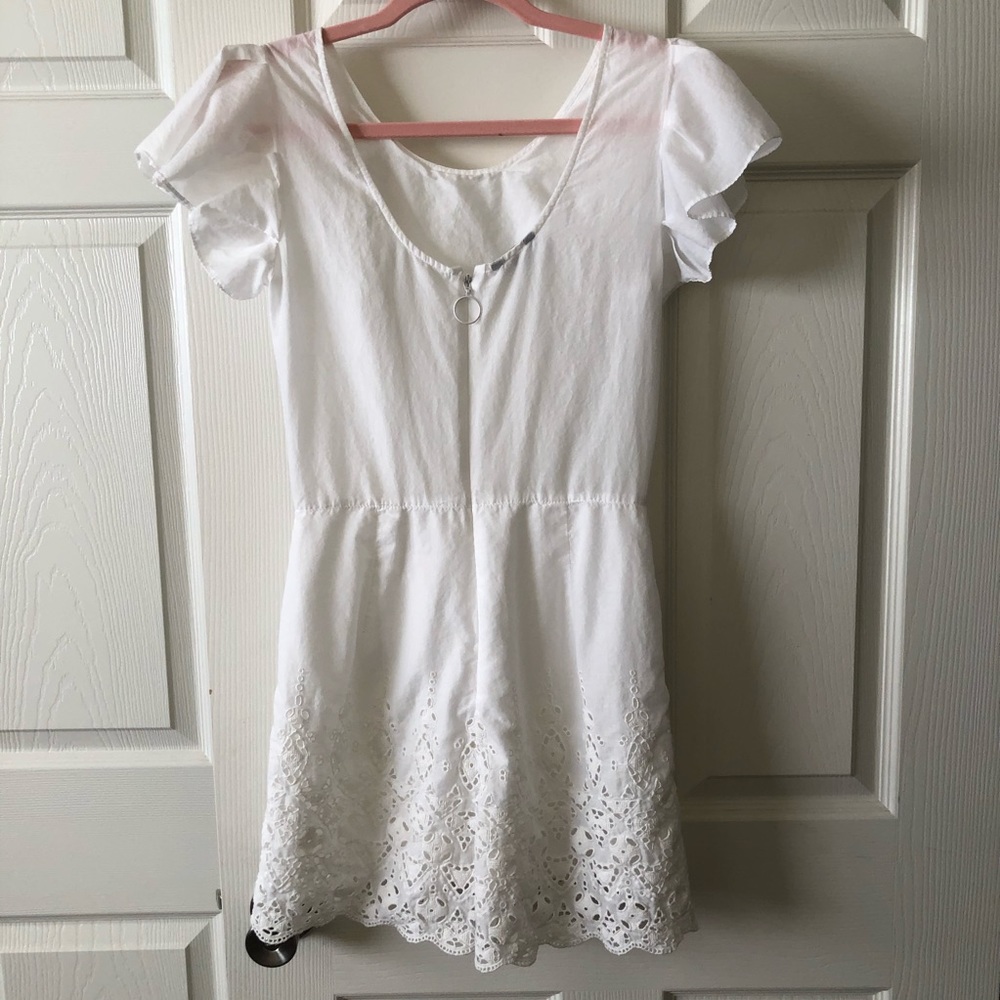 Joe’s Jeans Vienna white romper size small - Picture 3 of 9